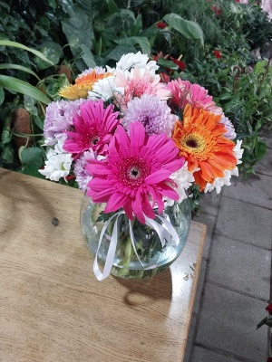 Malatya Çiçekçi -  Vazoda KIRMIZI GÜL