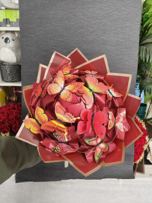  Malatya Çiçek - SEPETTE 12RENKLİ GÜL