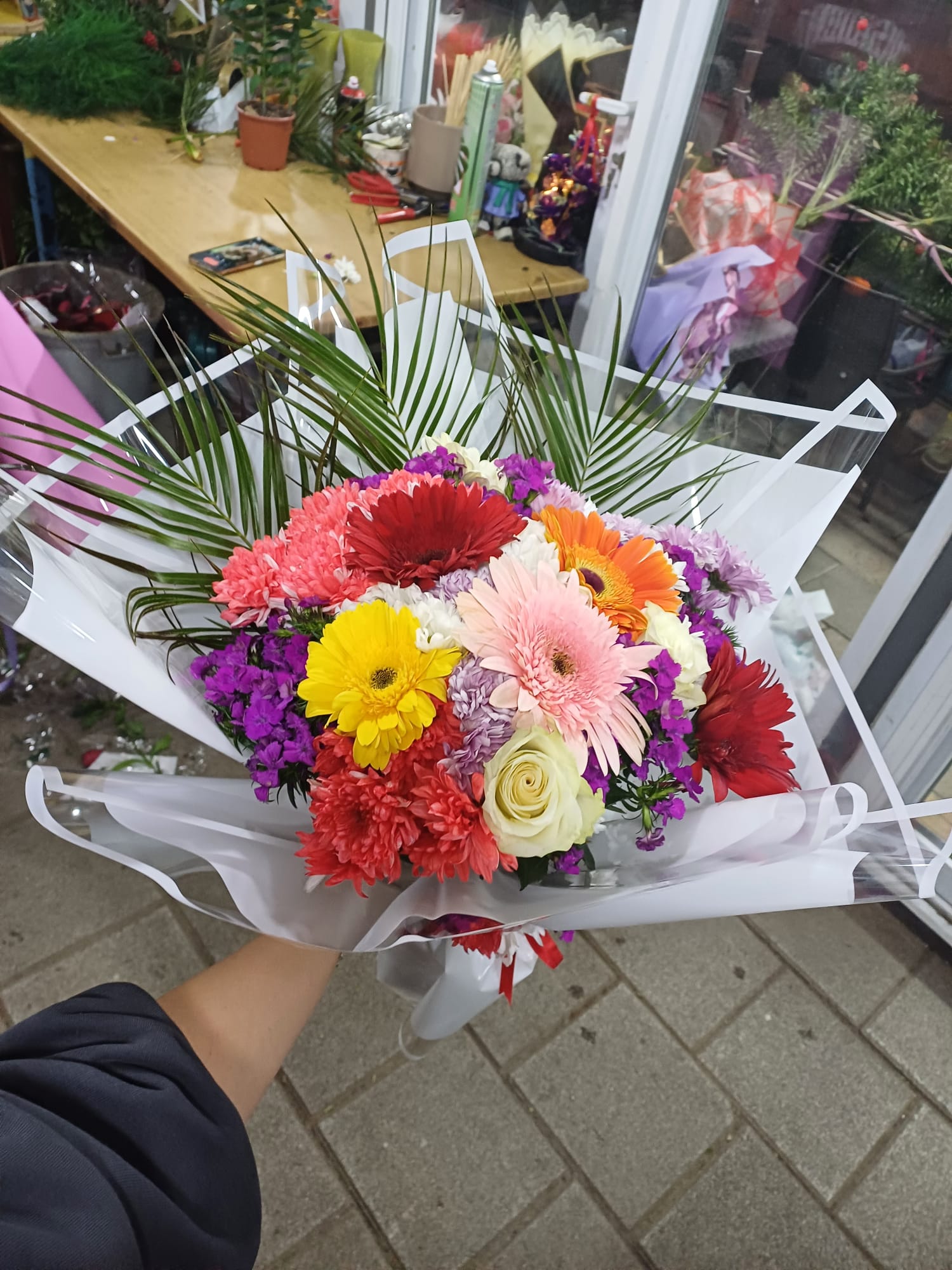  Malatya Çiçek - karışık rengarenk buket 