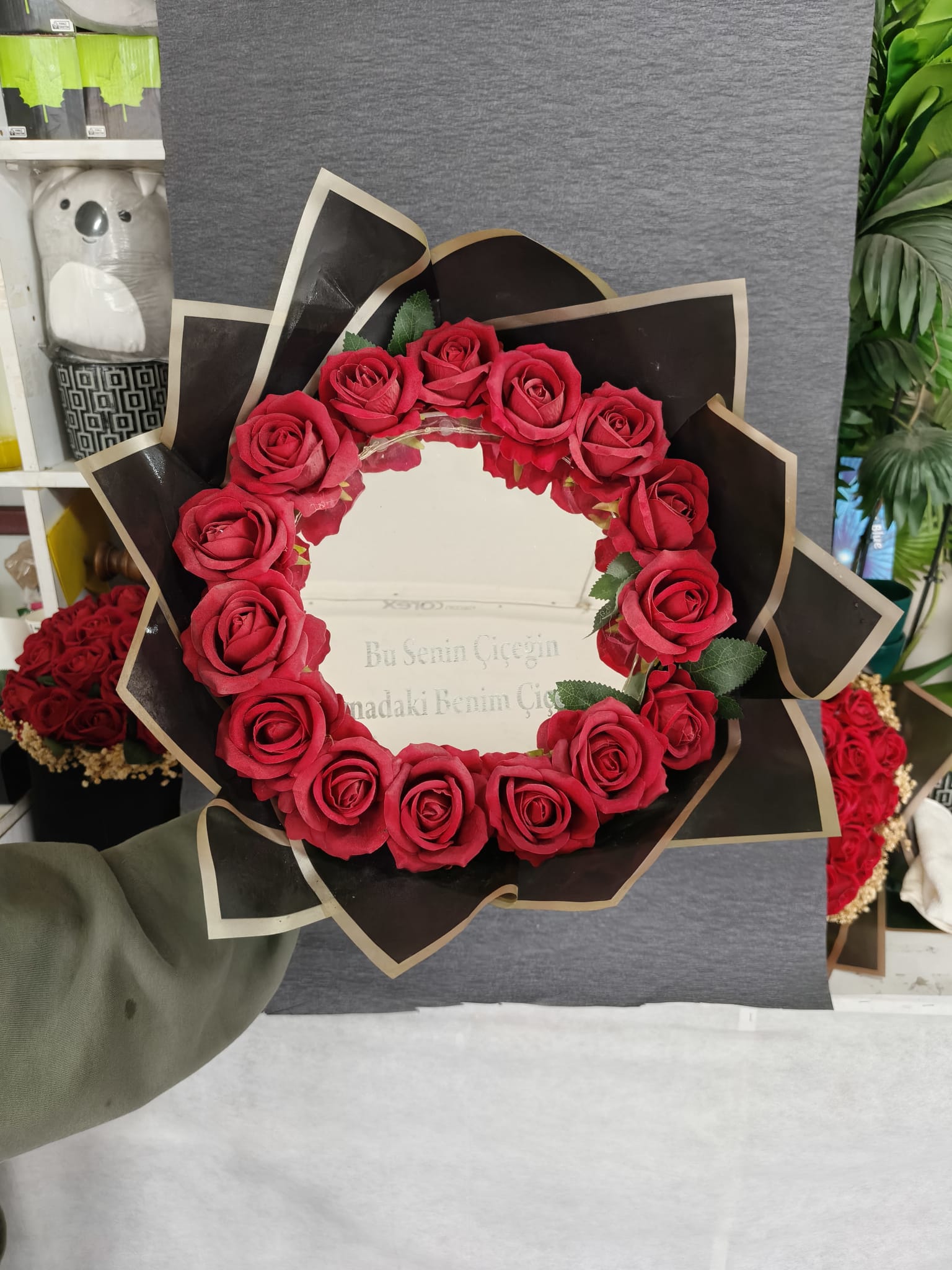  Malatya Çiçek Siparişi - bu senin çiçeğin aynadaki benim çiçeğim 